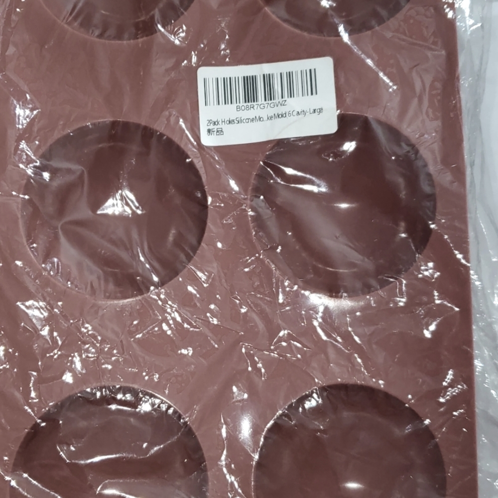Large round silicone molds 14 sleeves all together